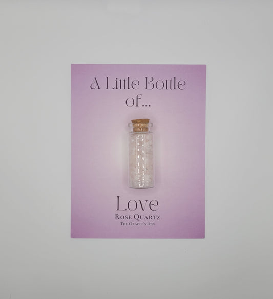 A Little Bottle Of Love